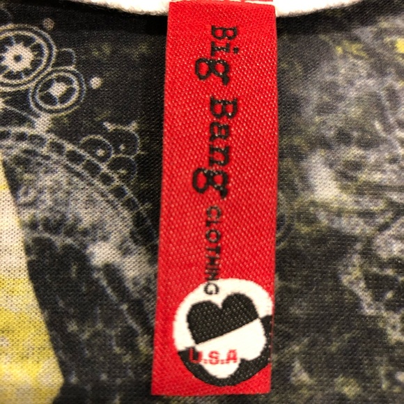 GraphIc Rodeo Tee by BIG BANG USA Sz Med - Picture 8 of 8